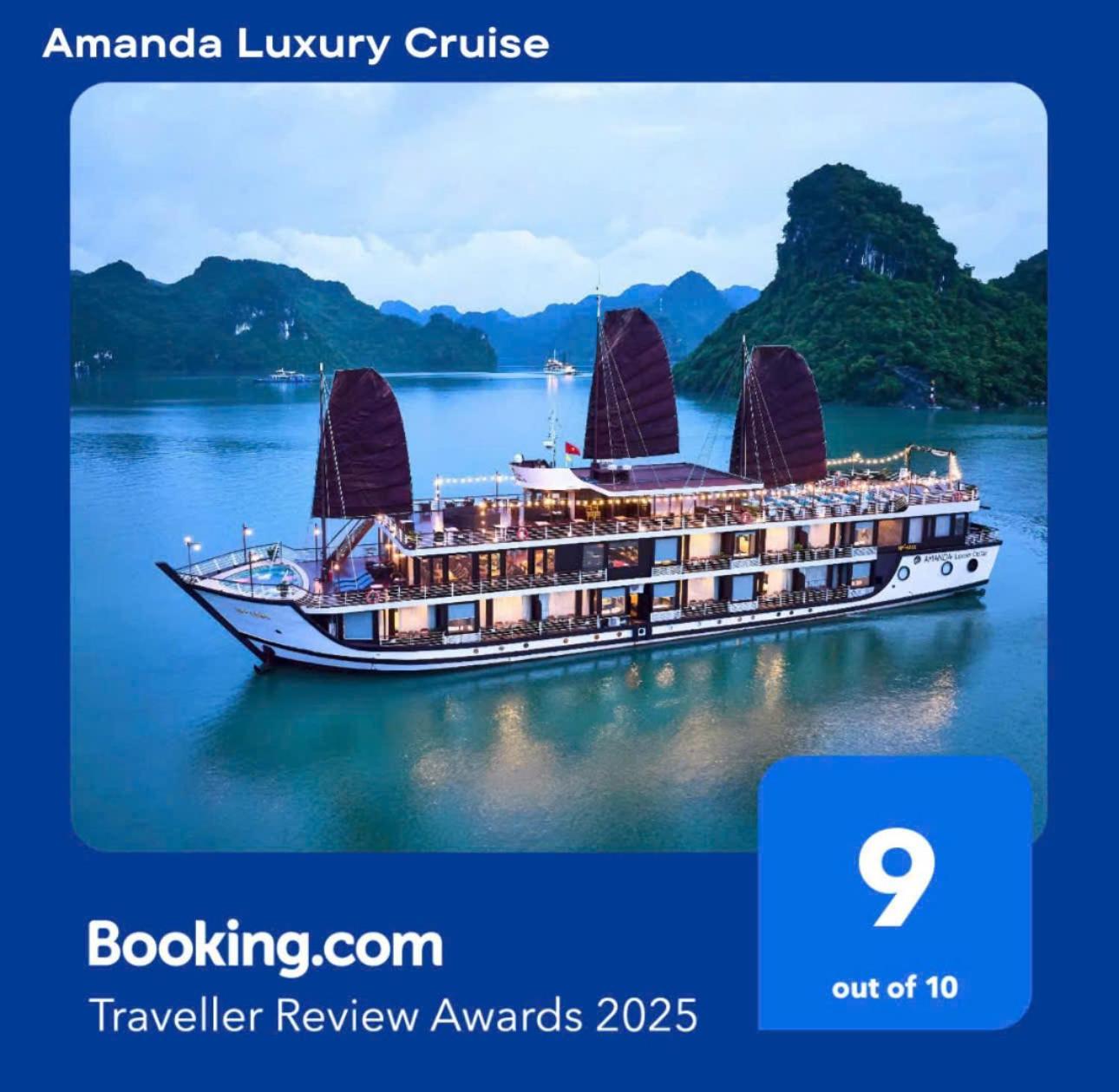 Hotel Amanda Luxury Cruise Ha Long Zewnętrze zdjęcie