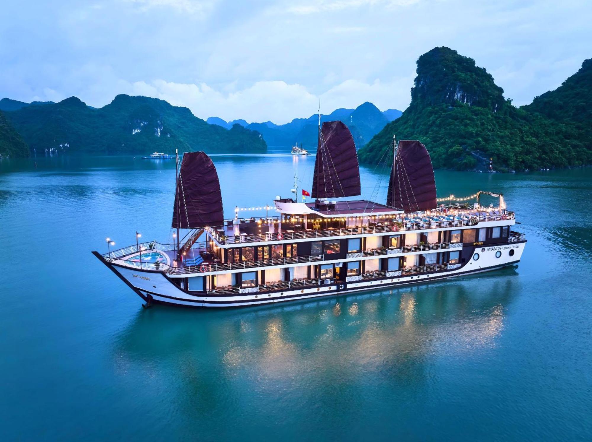 Hotel Amanda Luxury Cruise Ha Long Zewnętrze zdjęcie